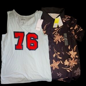 2 Mens Medium Shirts Both NWT